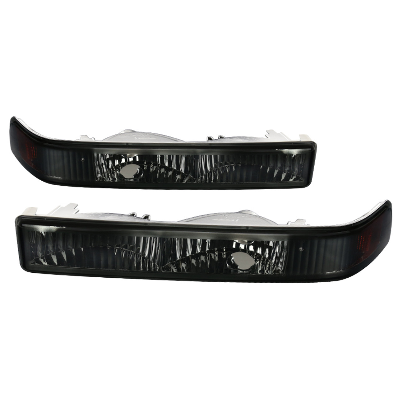 1998-2004 Chevrolet S10/ GMC Sonoma Bumper Lights (Chrome Housing