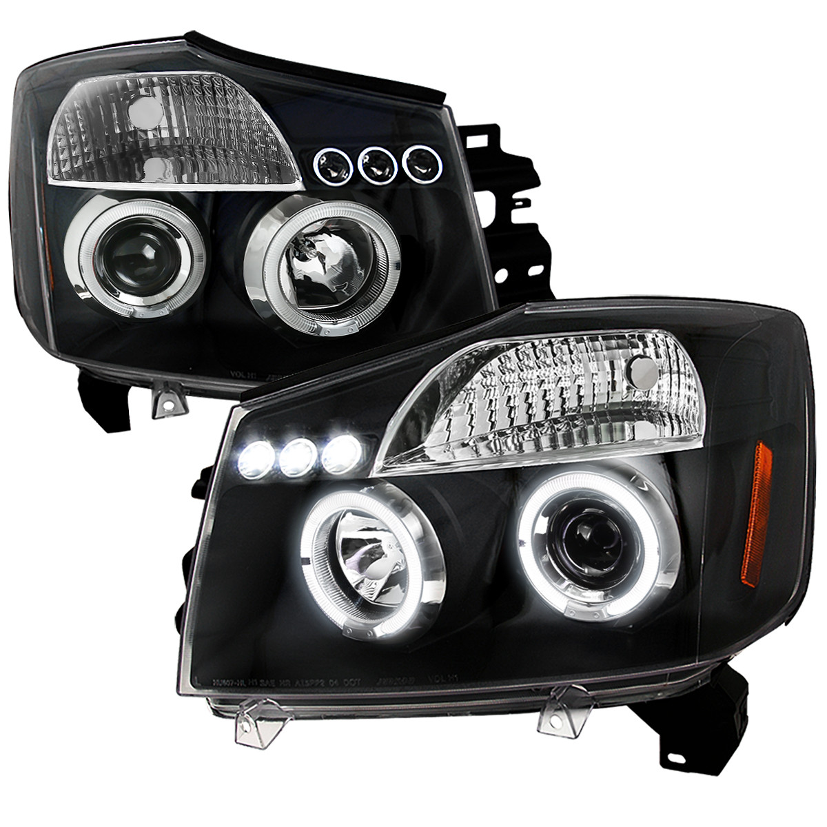 2004-2015 Nissan Titan/ 2004-2007 Armada Dual Halo Projector