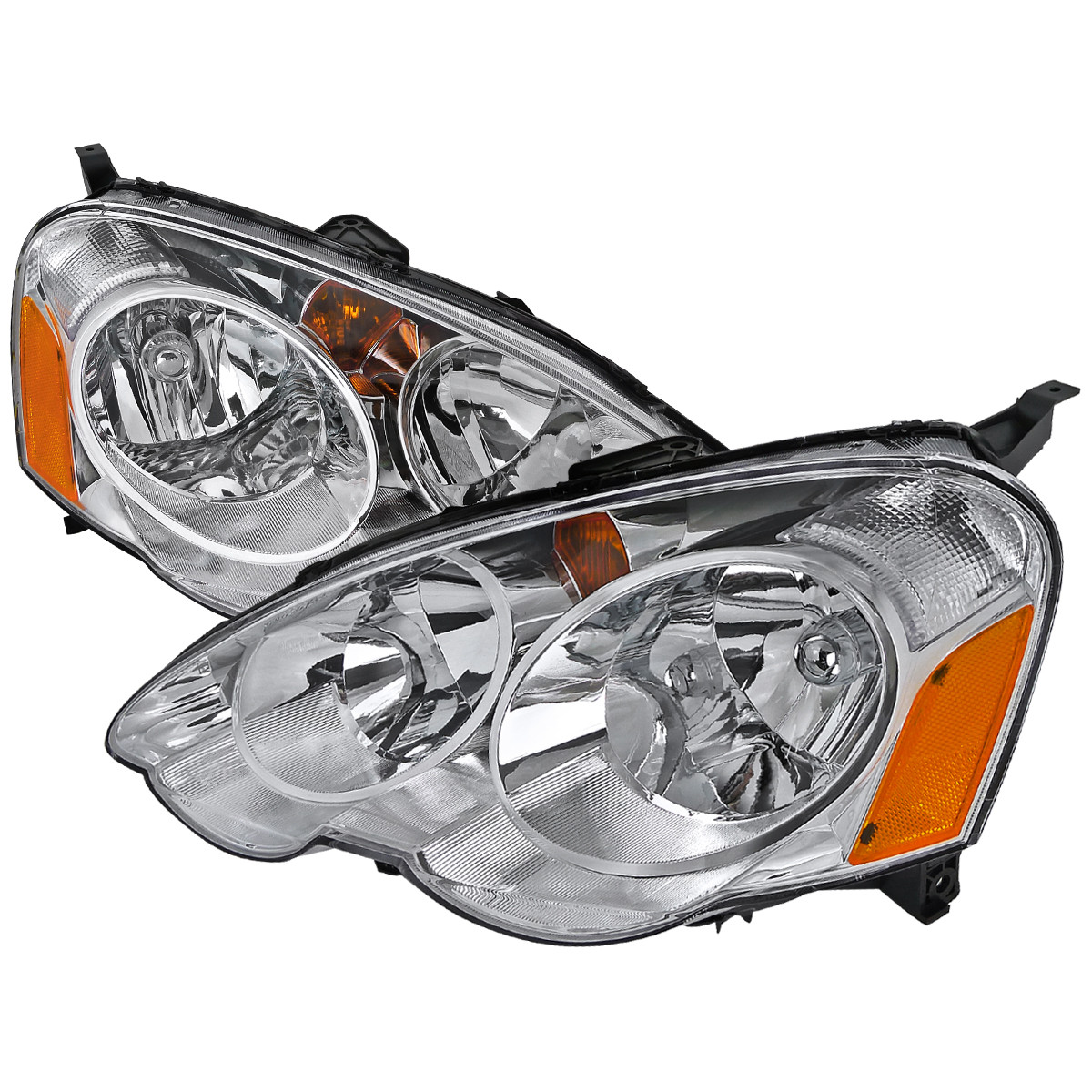 USヘッドライト 2002-2004 Acura RSX DC5 2002-2004 Acura RSX Factory Style Headlights w/ Amber Reflectors