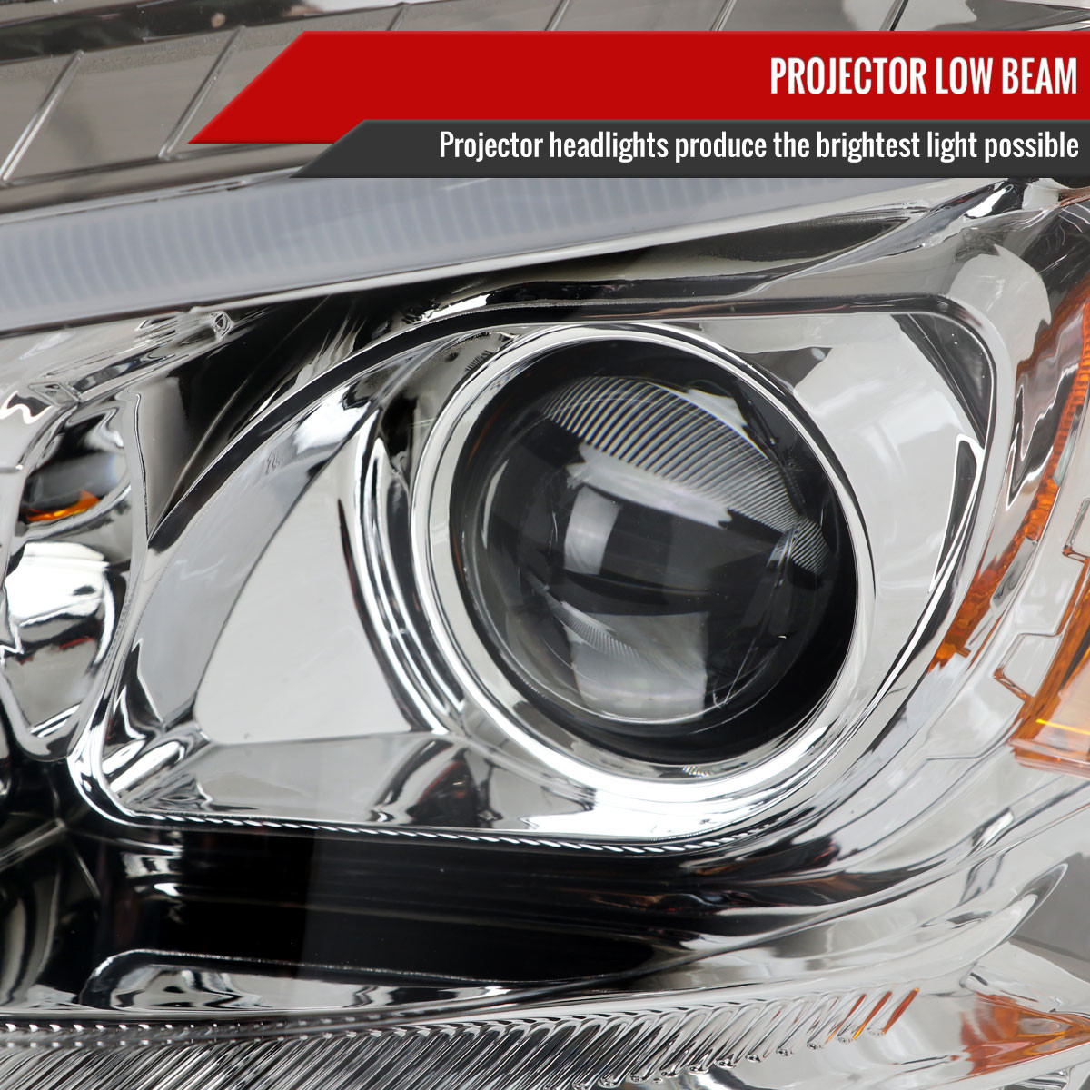 2006-2008 Mercedes Benz W164 ML Class LED Bar Projector Headlights