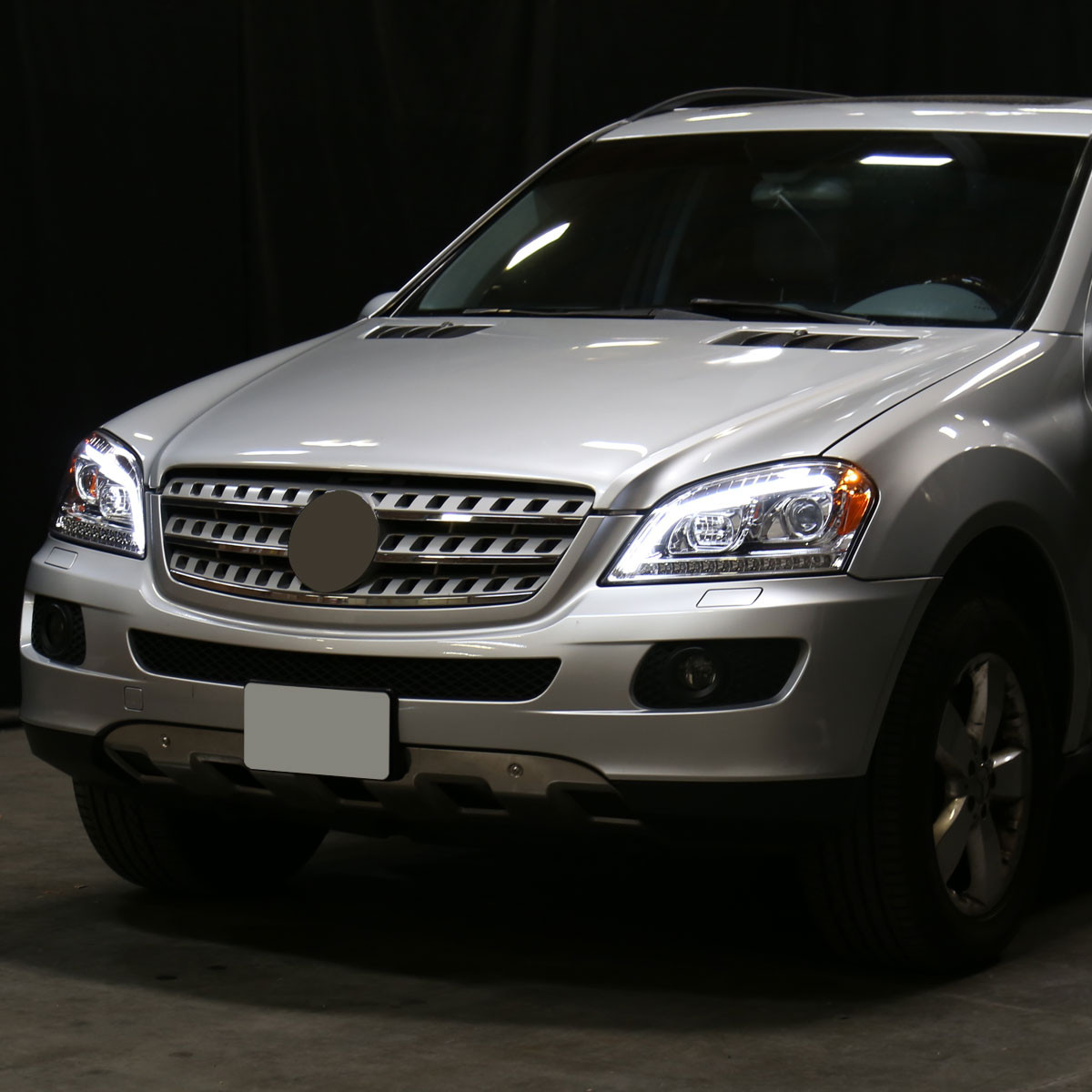 2006-2008 Mercedes Benz W164 ML Class LED Bar Projector Headlights