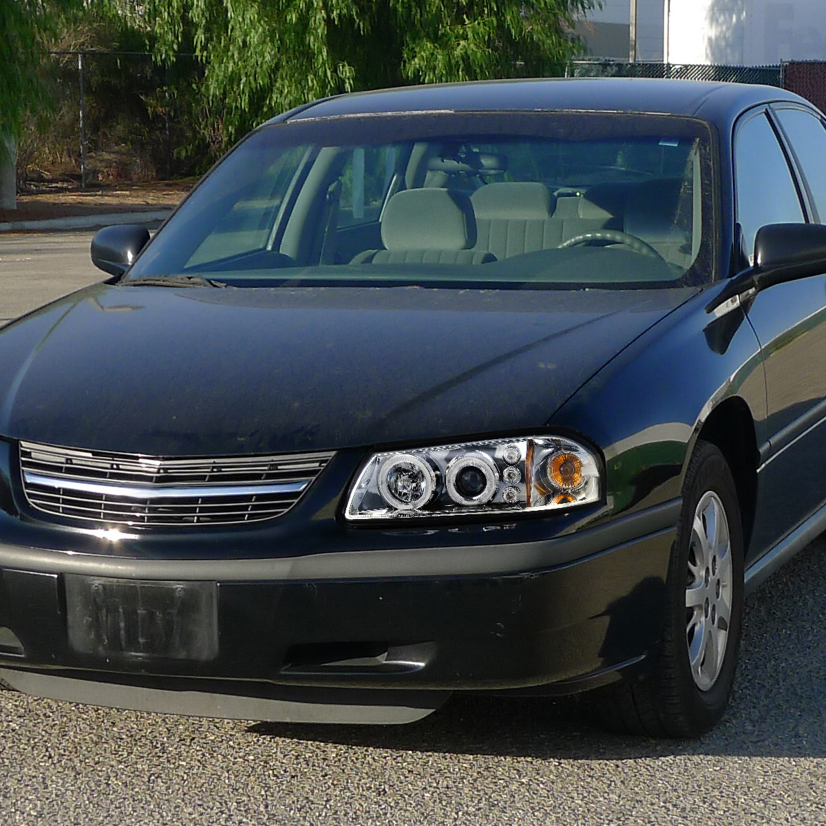 2000-2005 Chevrolet Impala Dual Halo Projector Headlights (Chrome