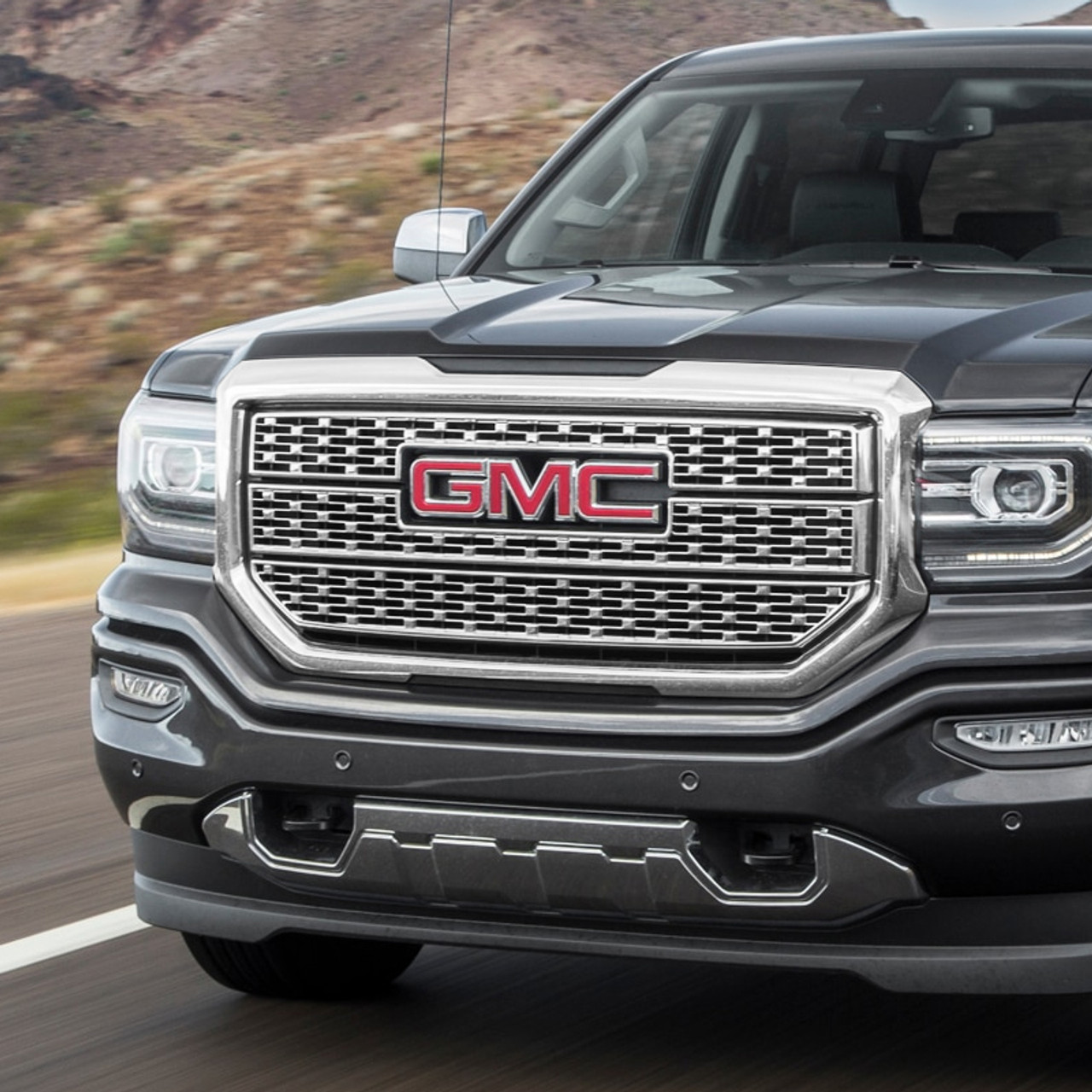 2016-2018 GMC Sierra 1500 Chrome ABS Denali Style Grille - Spec-D