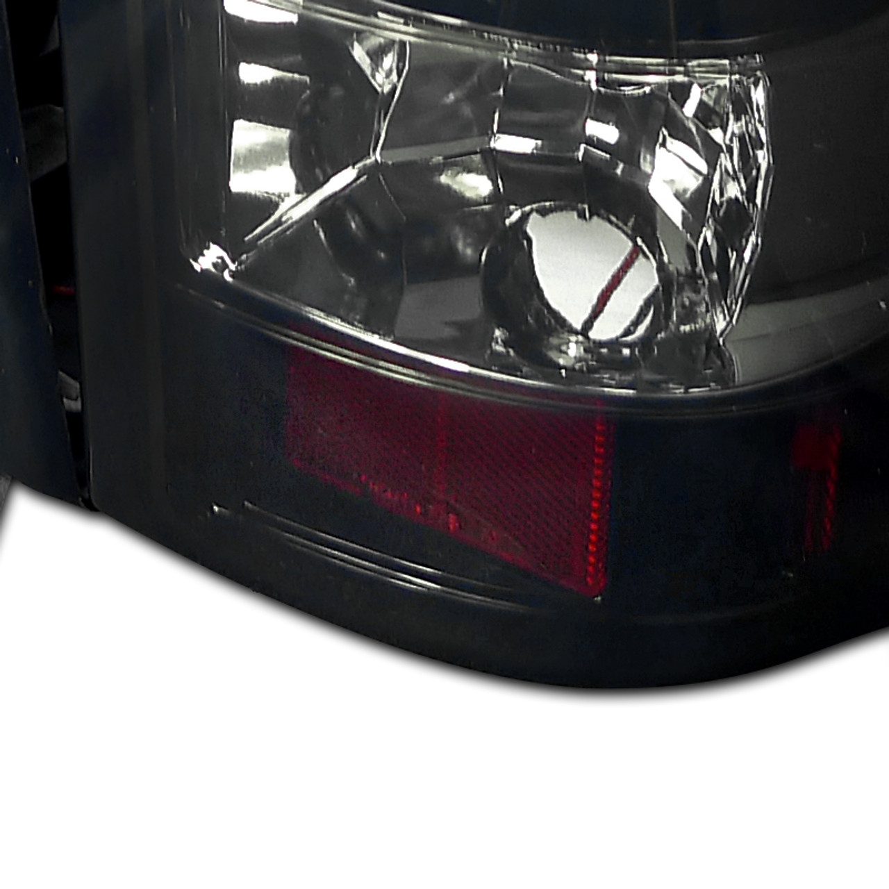 2003-2006 Chevrolet Silverado LED Tail Lights (Glossy Black