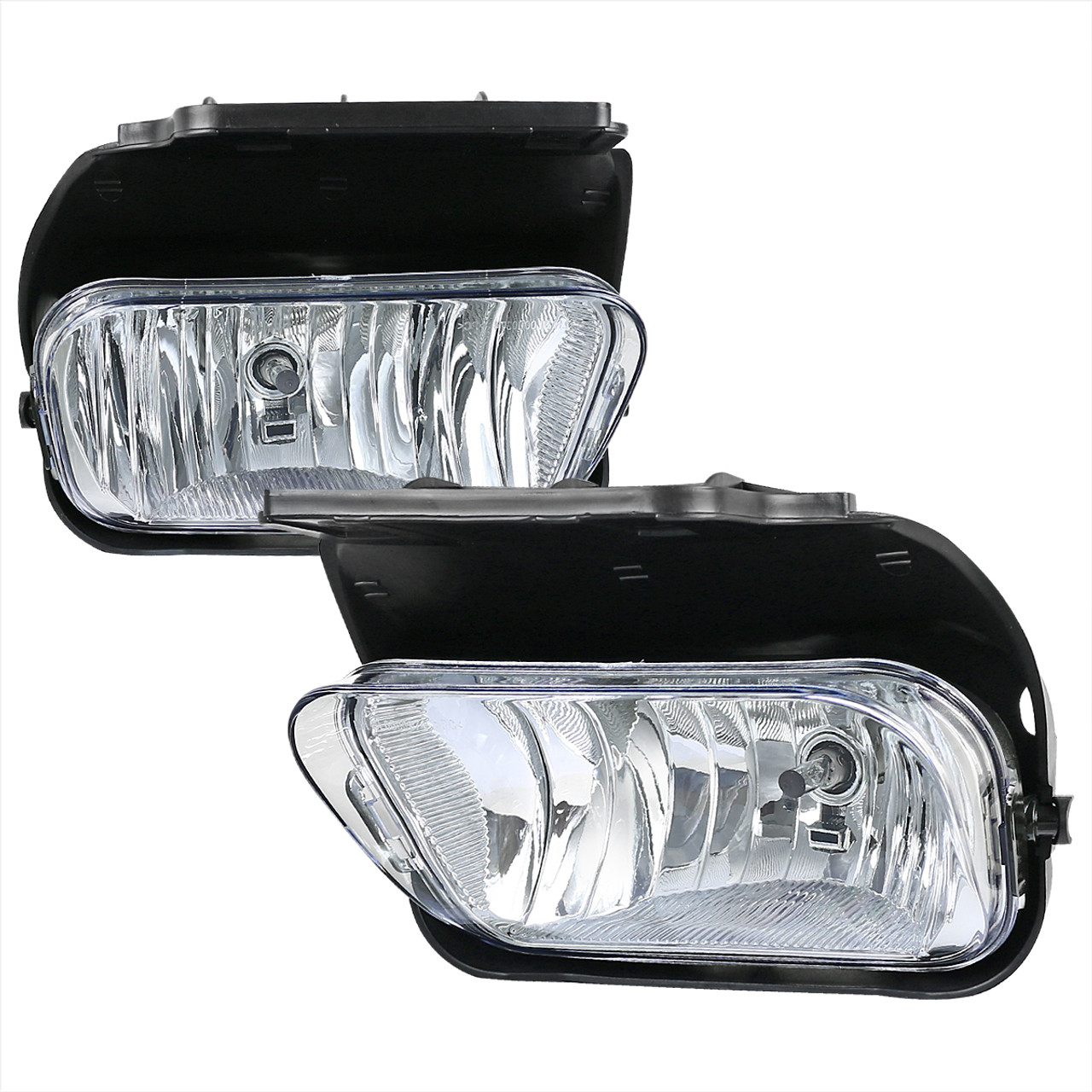 2002-2007 Chevrolet Silverado/Avalanche H10 Fog Lights (Chrome