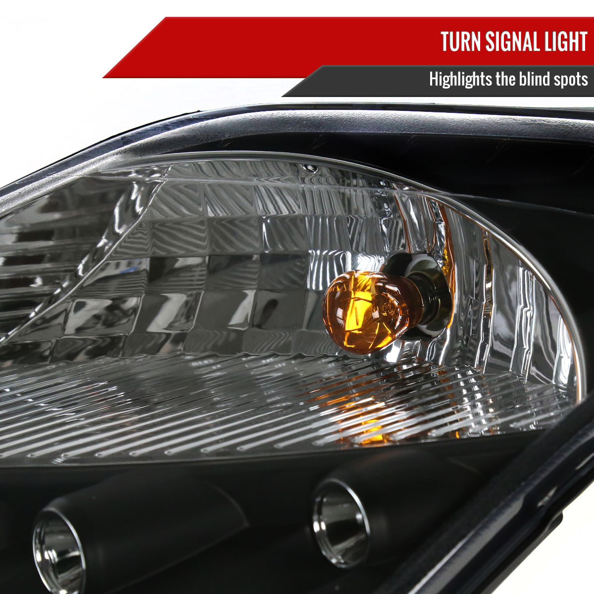 2003-2005 Nissan 350Z Dual Halo Projector Headlights (Matte Black