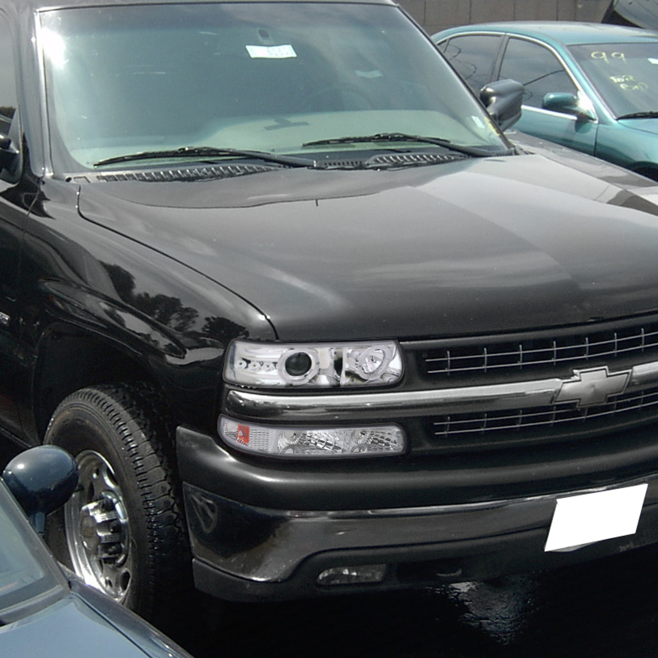 1999 chevy tahoe halo headlights