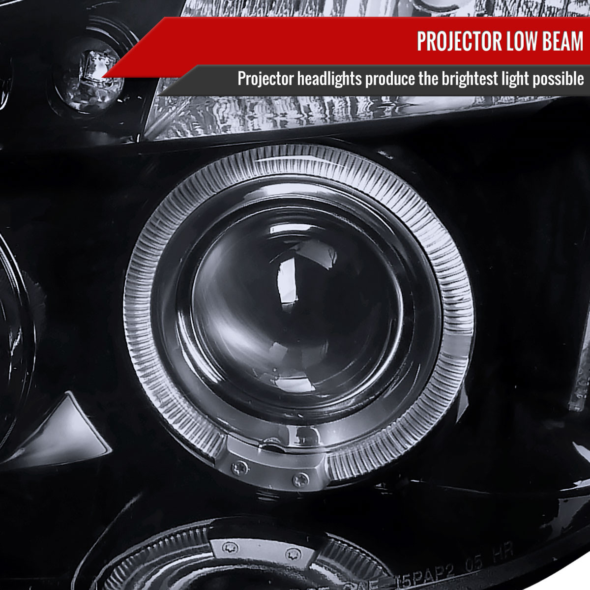 2005-2010 Chevrolet Cobalt Pontiac G5/Pursuit Dual Halo Projector