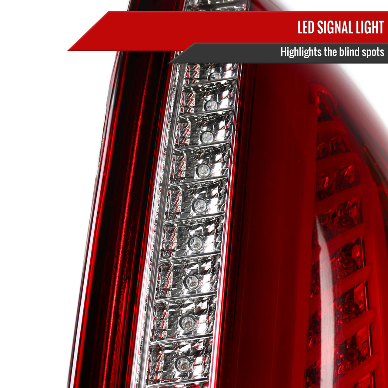 Spec-D Tuning LT-CTS03BBLED-TM Smoke Tail Light (Led)-