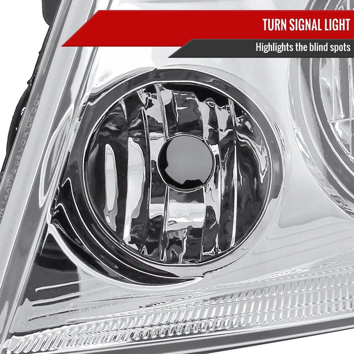 ANZO 111541 ANZO 2004-2008 Ford F-150 Projector Headlights W/ Light Bar Black Ho - Foto 6