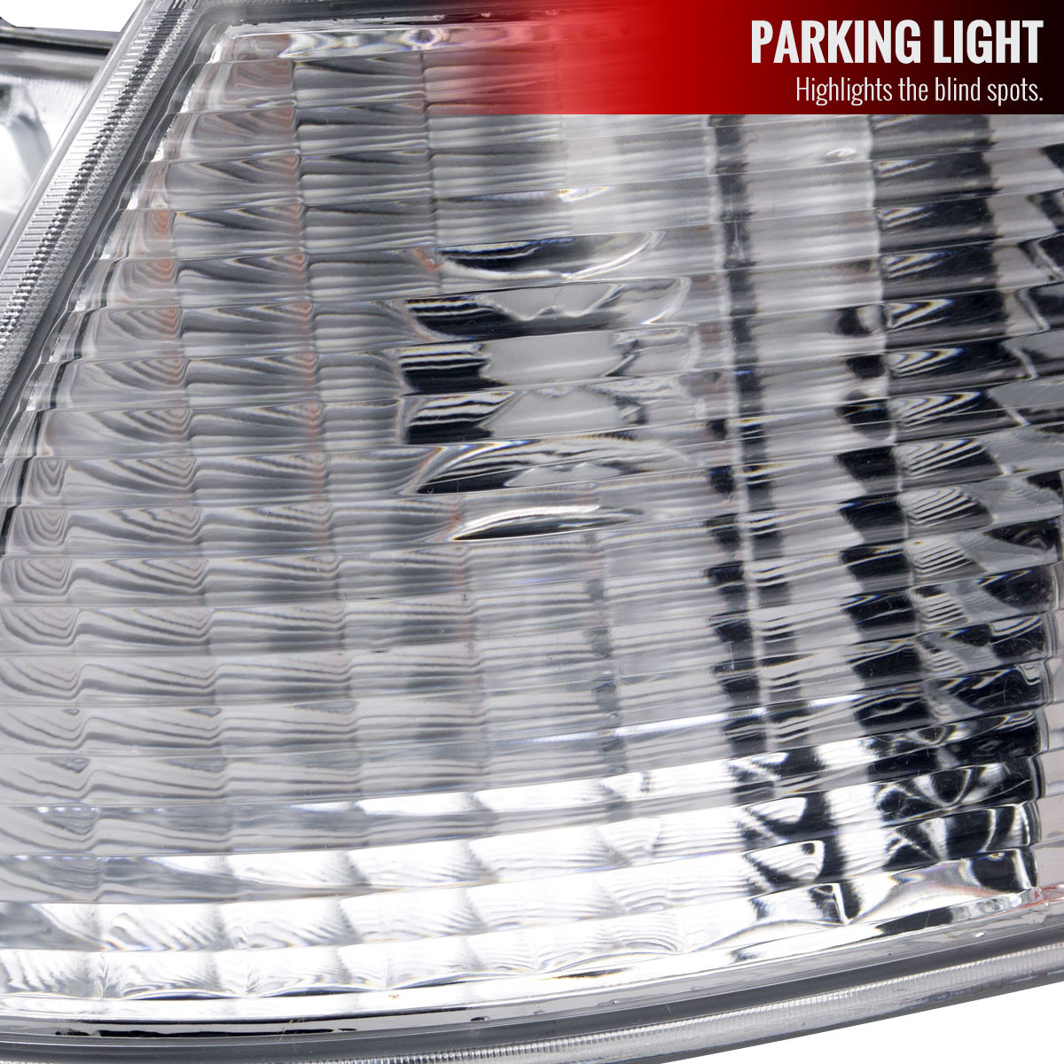 1998-2011 Ford Crown Victoria Factory Style Headlights w/ Corner