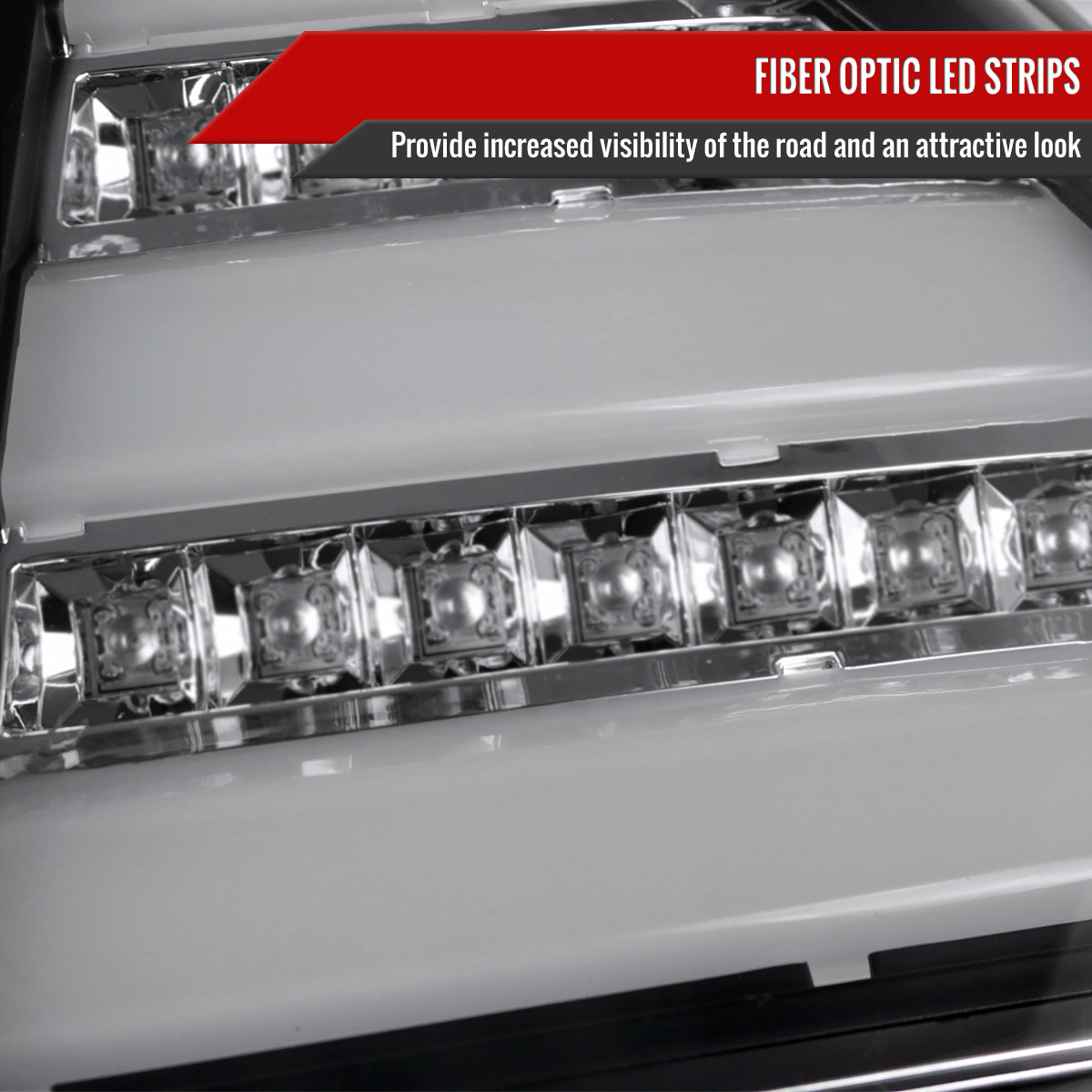 2005-2007y クライスラー 300C LEDテールライト 2005-2007 Chrysler 300C V2 LED Tail Lights (Matte Black Housing