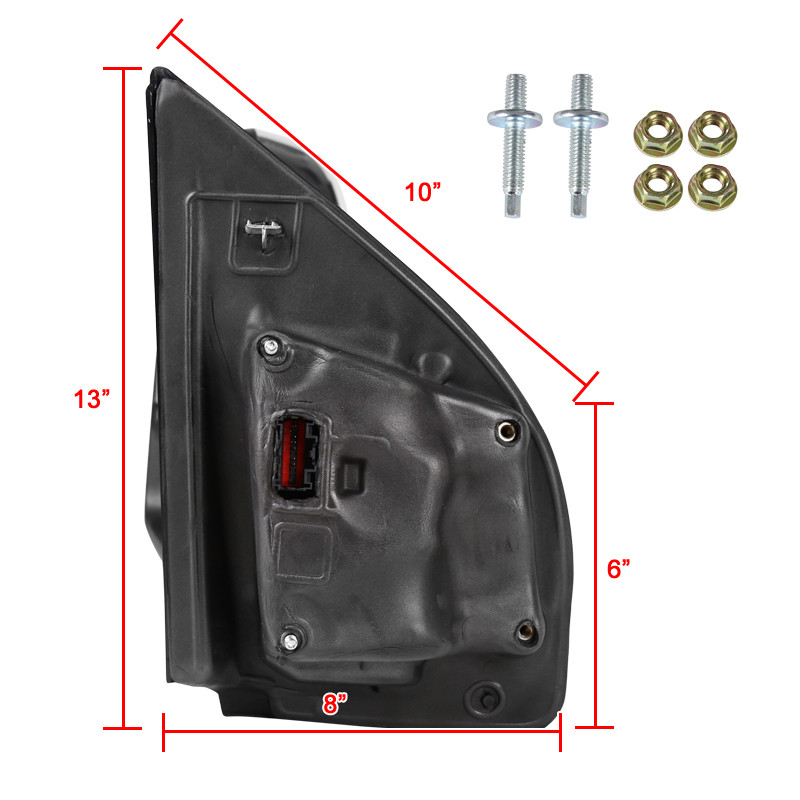2017-2019 Ford F-250/F-350/F-450/F-550 Power Adjustable, Heated