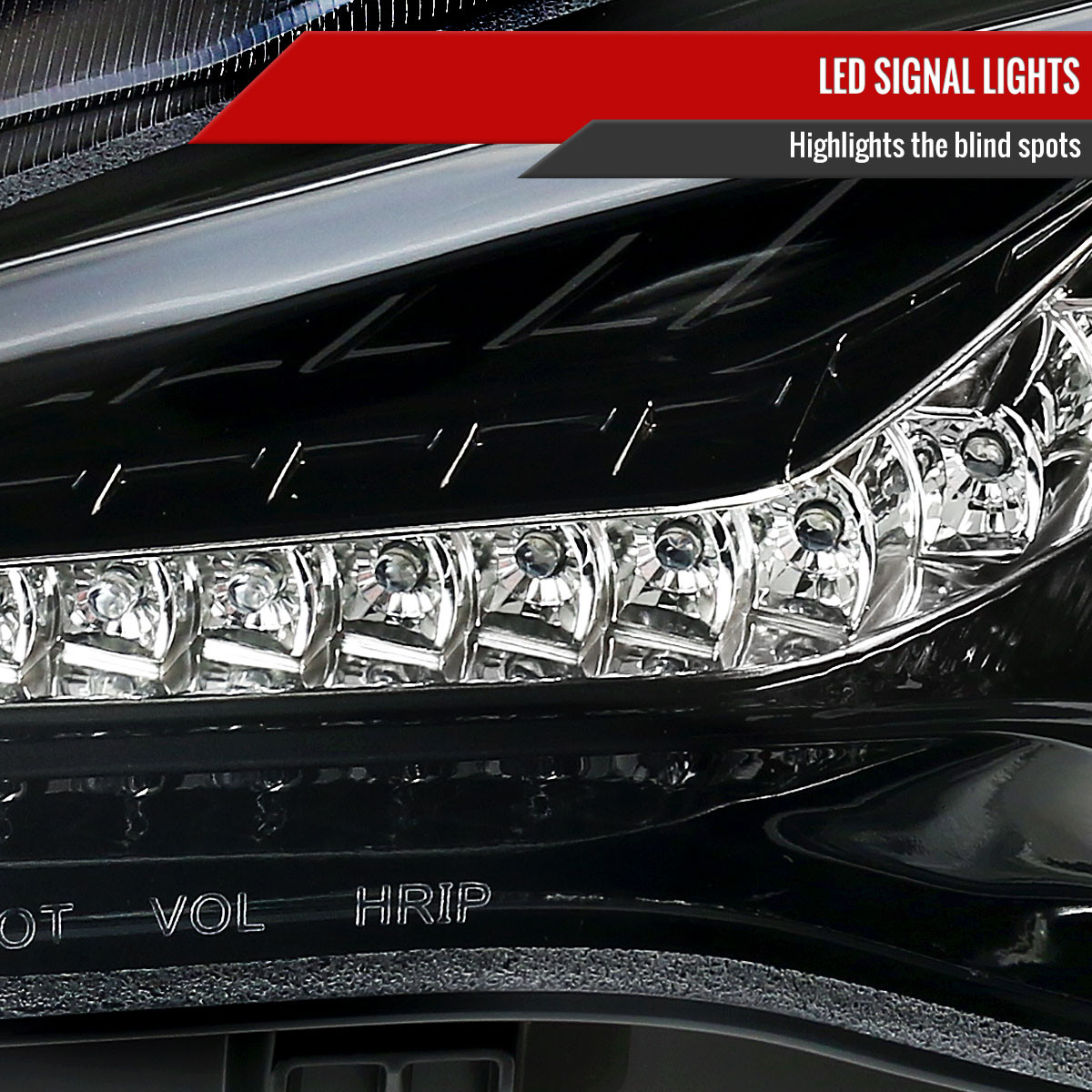 2012-2017 Scion FRS/ Toyota 86 LED Bar Projector Headlights w/ LED