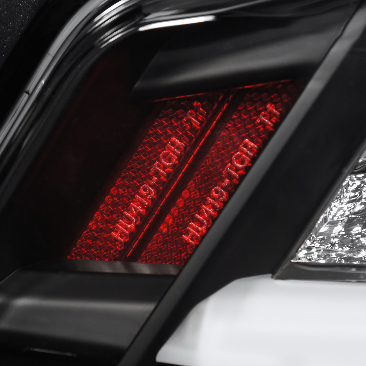 Spec-D Tuning LED Tube Tail Lights For Scion TC 2011-2013 - Black Housing, Clear Lens