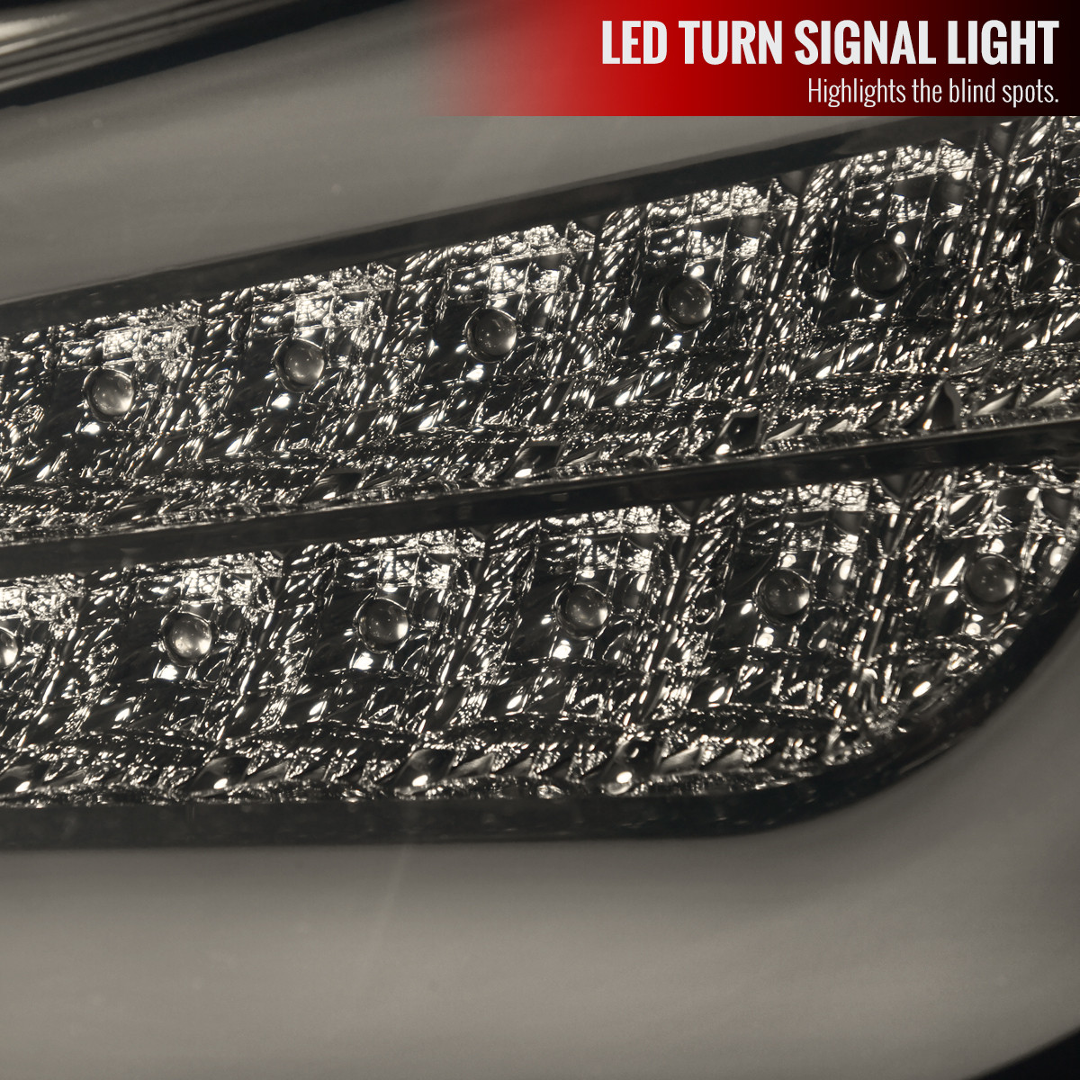 2011-2013 Scion tC LED Tail Lights (Glossy Black Housing/Smoked