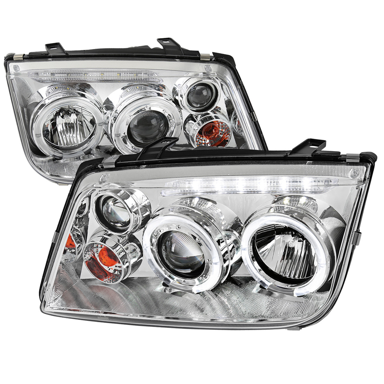 1999-2005 Volkswagen Jetta/Bora Mk4 Dual Halo Projector Headlights