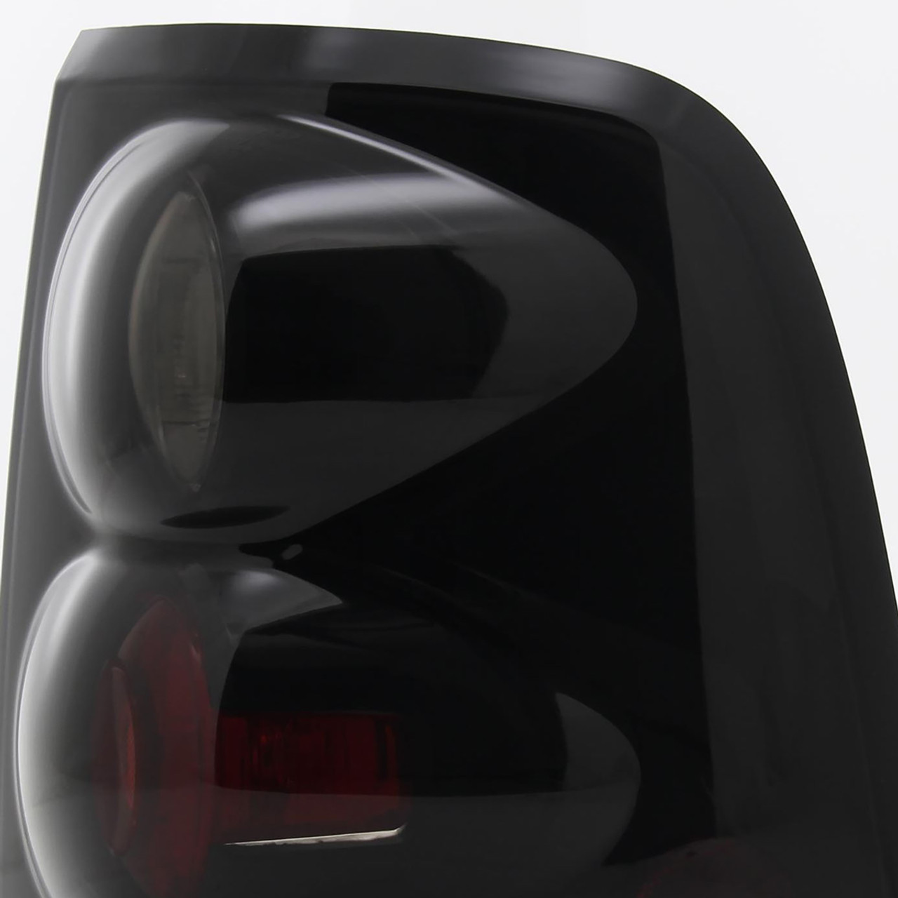 2002-2005 Ford Explorer Tail Lights (Glossy Black Housing/Smoke