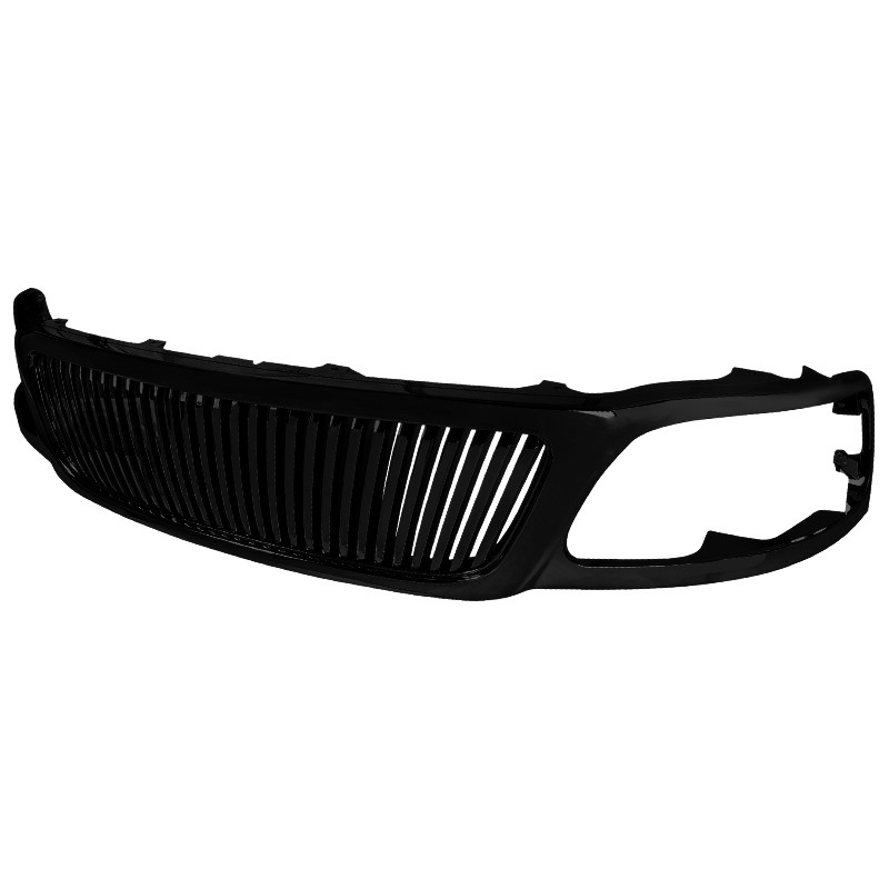 1999-2004 Ford F-150/Expedition Black ABS Vertical Grille - Spec-D