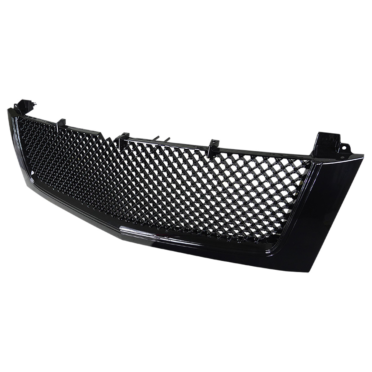 2002-2006 Cadillac Escalade Glossy Black ABS Mesh Grille - Spec-D