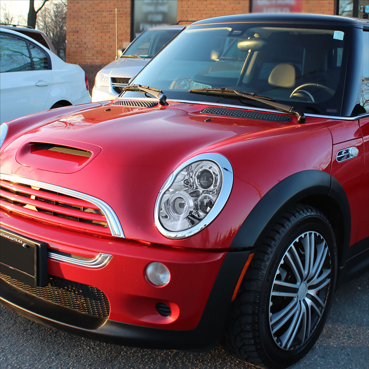 mini cooper halo headlights