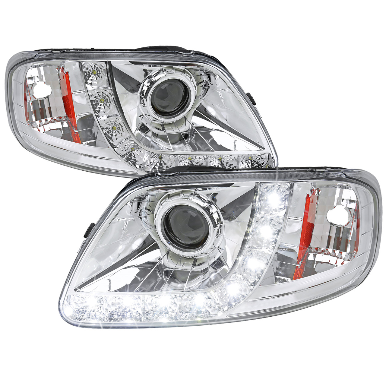 1997-2004 Ford F-150 / 1997-2002 Expedition Projector Headlights w