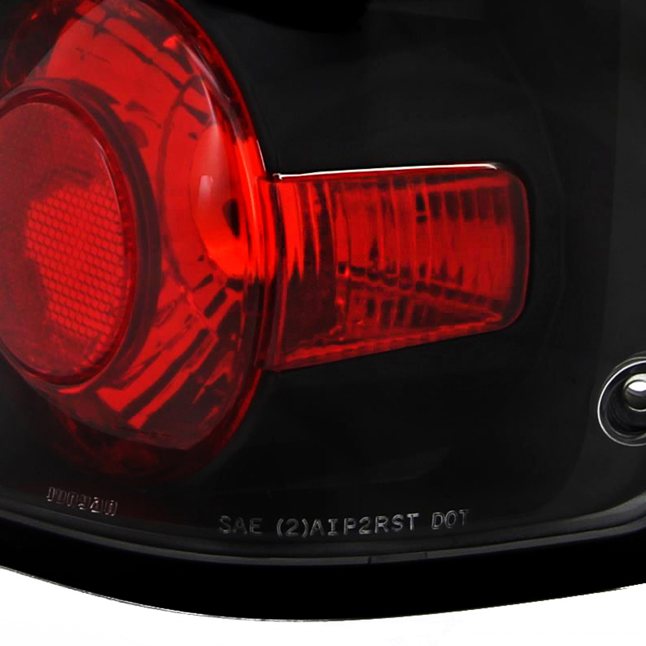 1993-1997 Ford Ranger Tail Lights (Matte Black Housing/Clear Lens