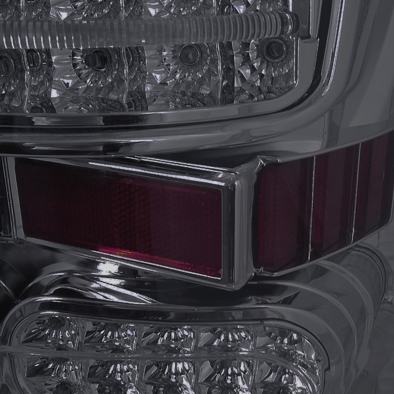 2007-2013 Toyota Tundra LED Tail Lights (Chrome Housing/Smoke Lens