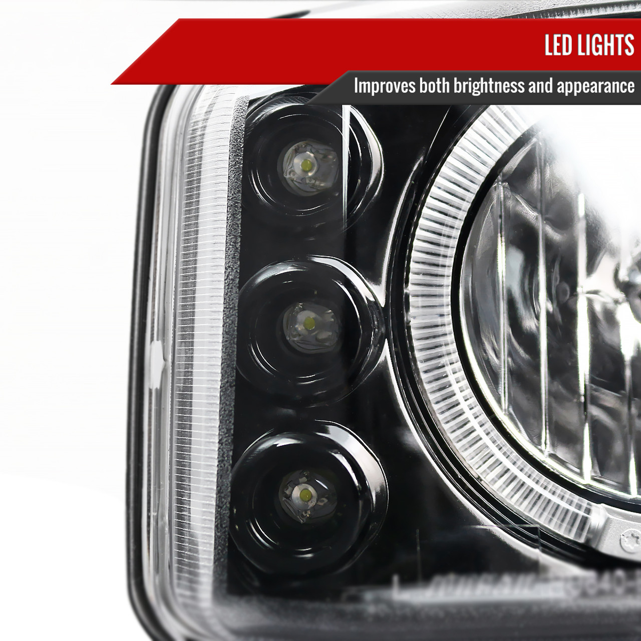 1999-2006 GMC Sierra/Yukon/Yukon XL Dual Halo Projector Headlights