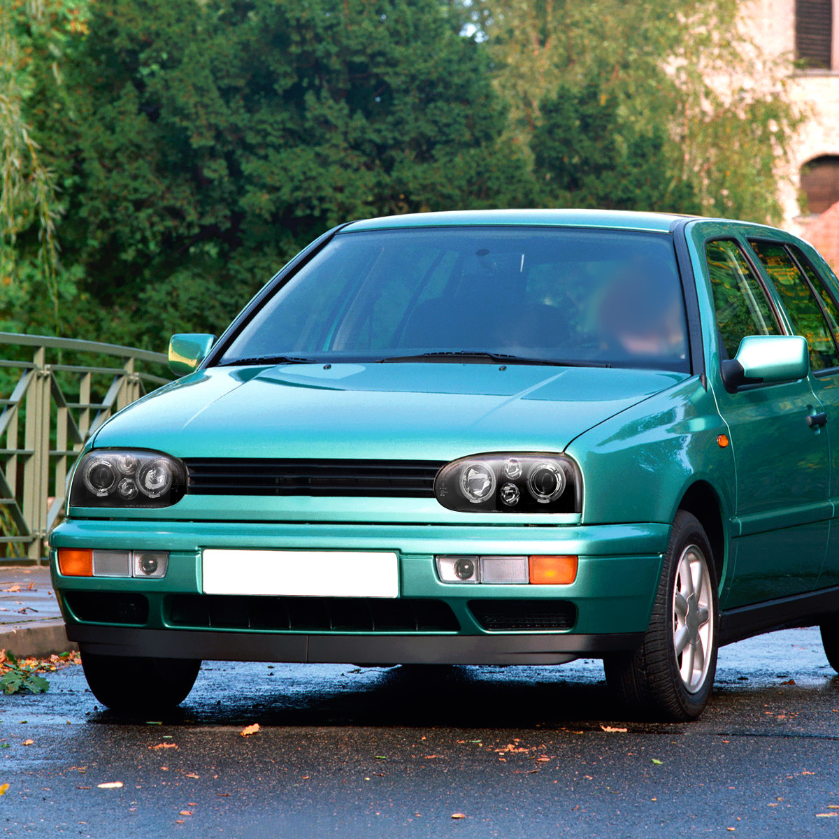 1993-1998 Volkswagen Golf Mk3/Cabrio Dual Halo Projector
