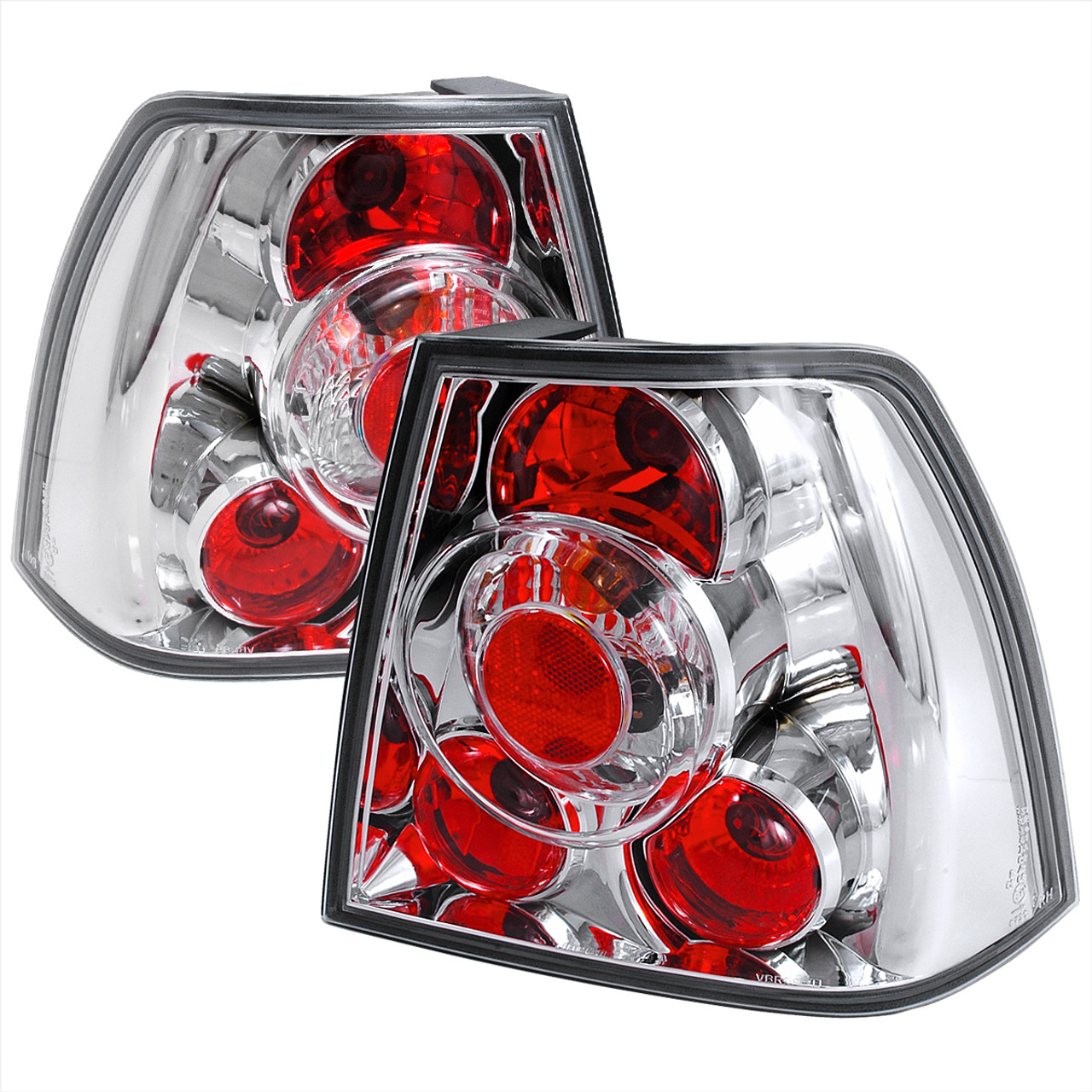 1999-2005 Volkswagen Jetta/Bora Mk4 Sedan Tail Lights (Chrome