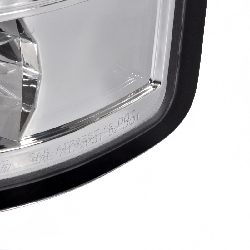 2002-2006 Dodge RAM LED Tail Lights (Chrome Housing/Clear Lens