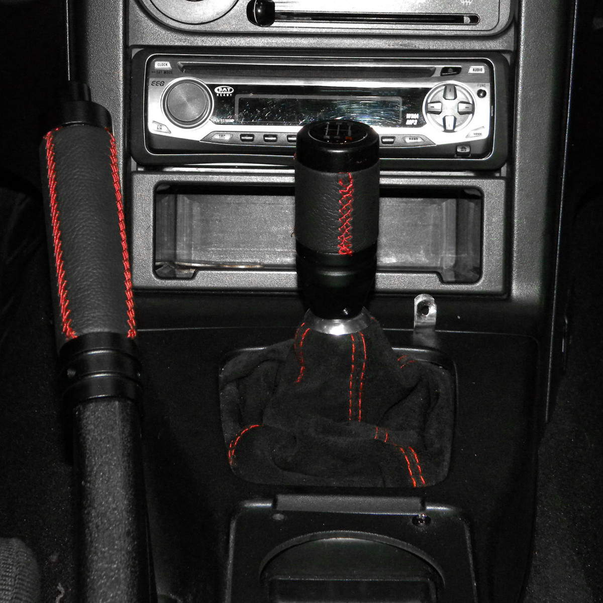 1992-2001 Honda Civic/Del Sol Acura Integra Black Suede JDM Manual