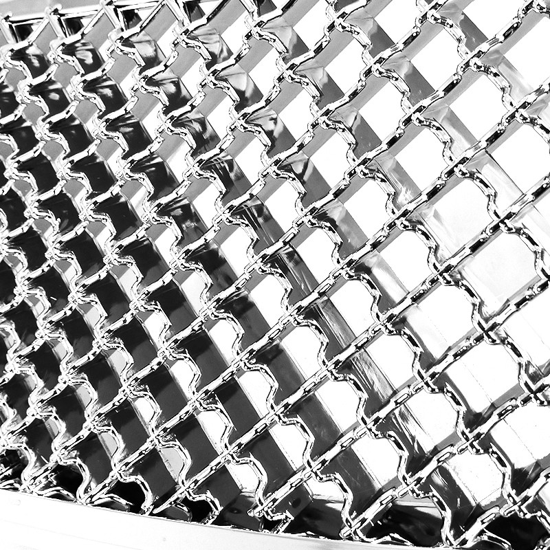 2003-2007 Cadillac CTS Chrome ABS Mesh Grille - Spec-D Tuning
