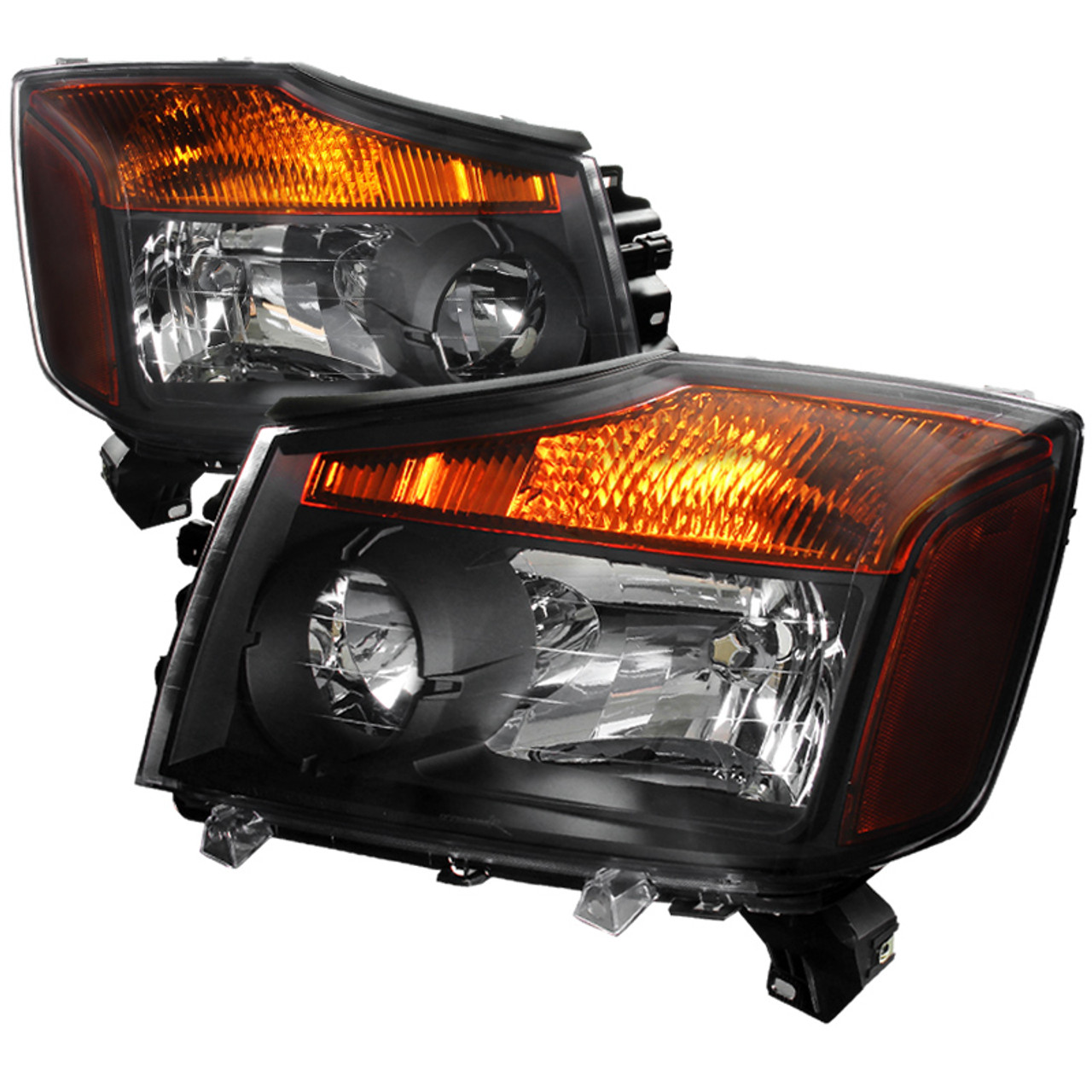 2004-2015 Nissan Titan/ 2004-2007 Armada Factory Style Headlights