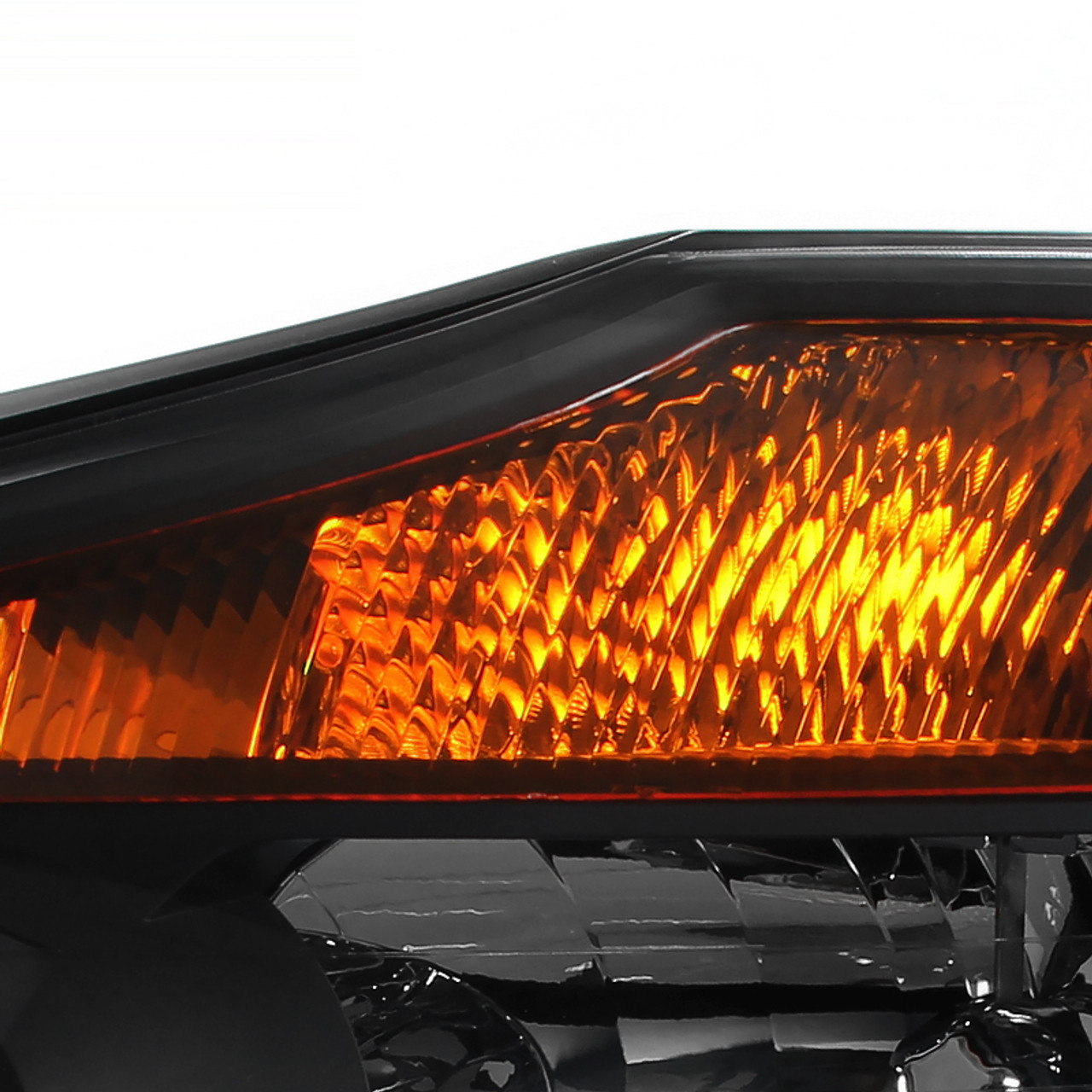 2004 2015 Nissan Titan Armada Jdm Style Headlights W Amber Reflectors Matte Black Housing Clear Lens Spec D Tuning