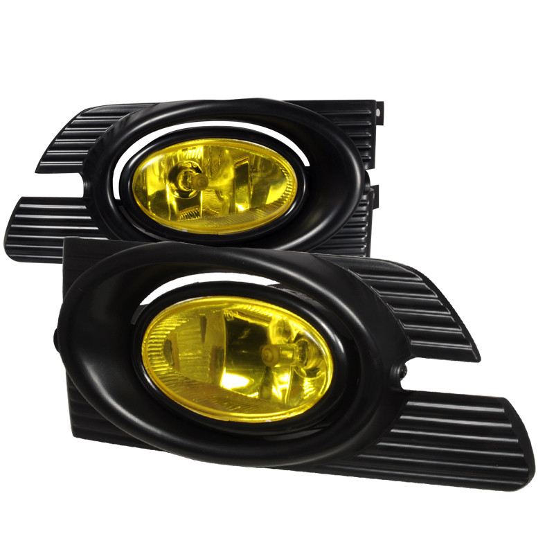 2001-2002 Honda Accord Sedan H11 Fog Lights Kit (Chrome Housing