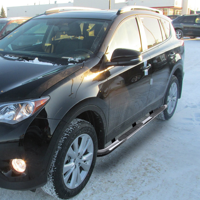 2013-2016 Toyota RAV4 Chrome Stainless Steel Side Step Nerf Bars