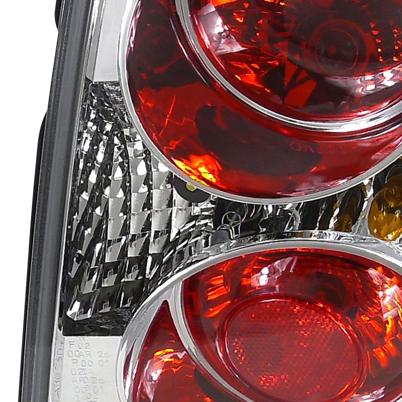 2001-2005 Volkswagen Passat Sedan Tail Lights (Chrome Housing