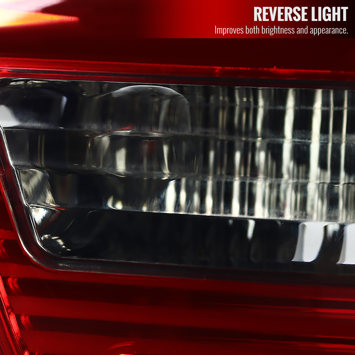 2000-2006 BMW E53 X5 LED Tail Lights - OZ (Chrome Housing/Red
