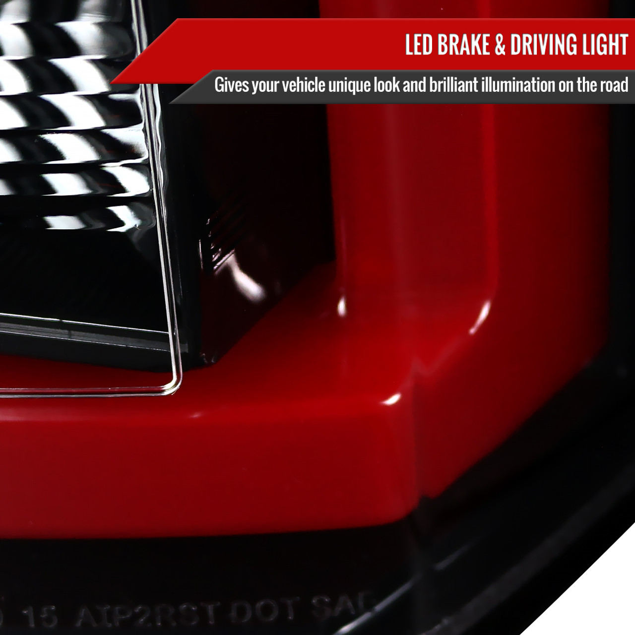 2015-2020 GMC Yukon/Yukon XL Denali SLE/SLT LED Tail Lights (Jet