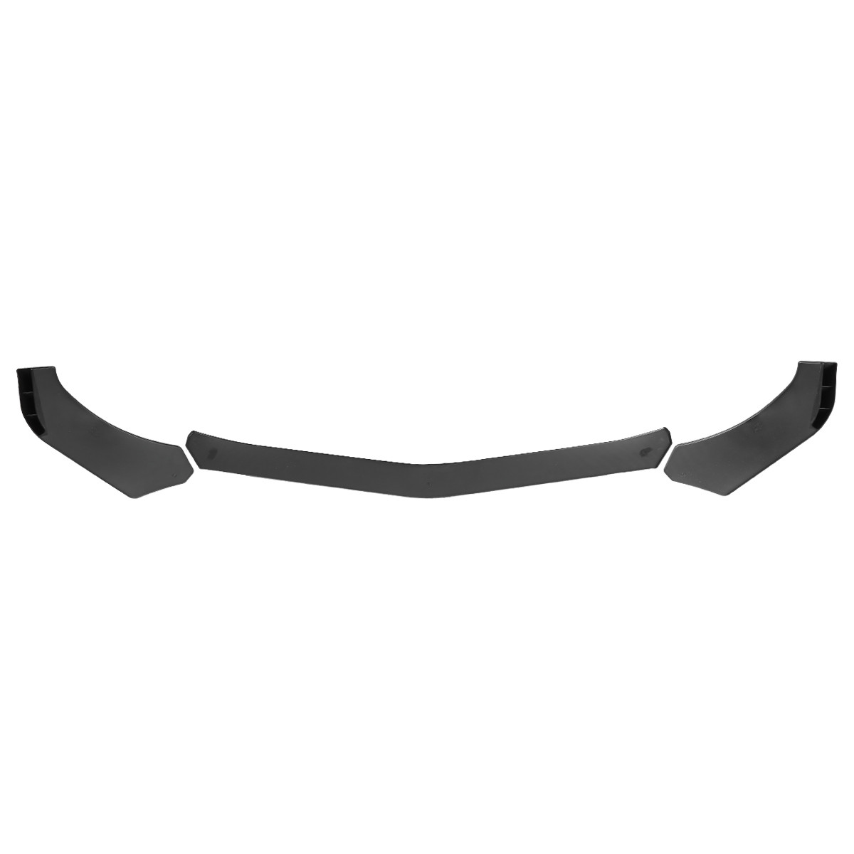 Universal Matte Black Polypropylene 3PC Bumper Lip - Spec-D Tuning