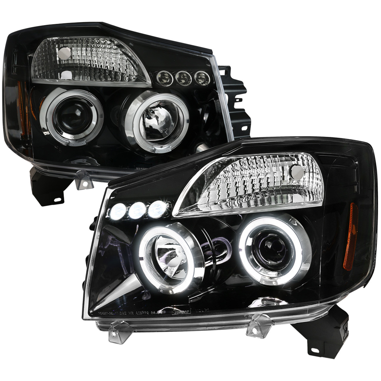 2004-2015 Nissan Titan/ 2004-2007 Armada Dual Halo Projector