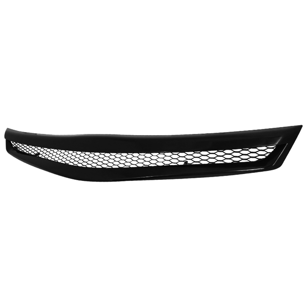 2006-2008 Honda Civic Coupe Si TR Style Black ABS Mesh Grille