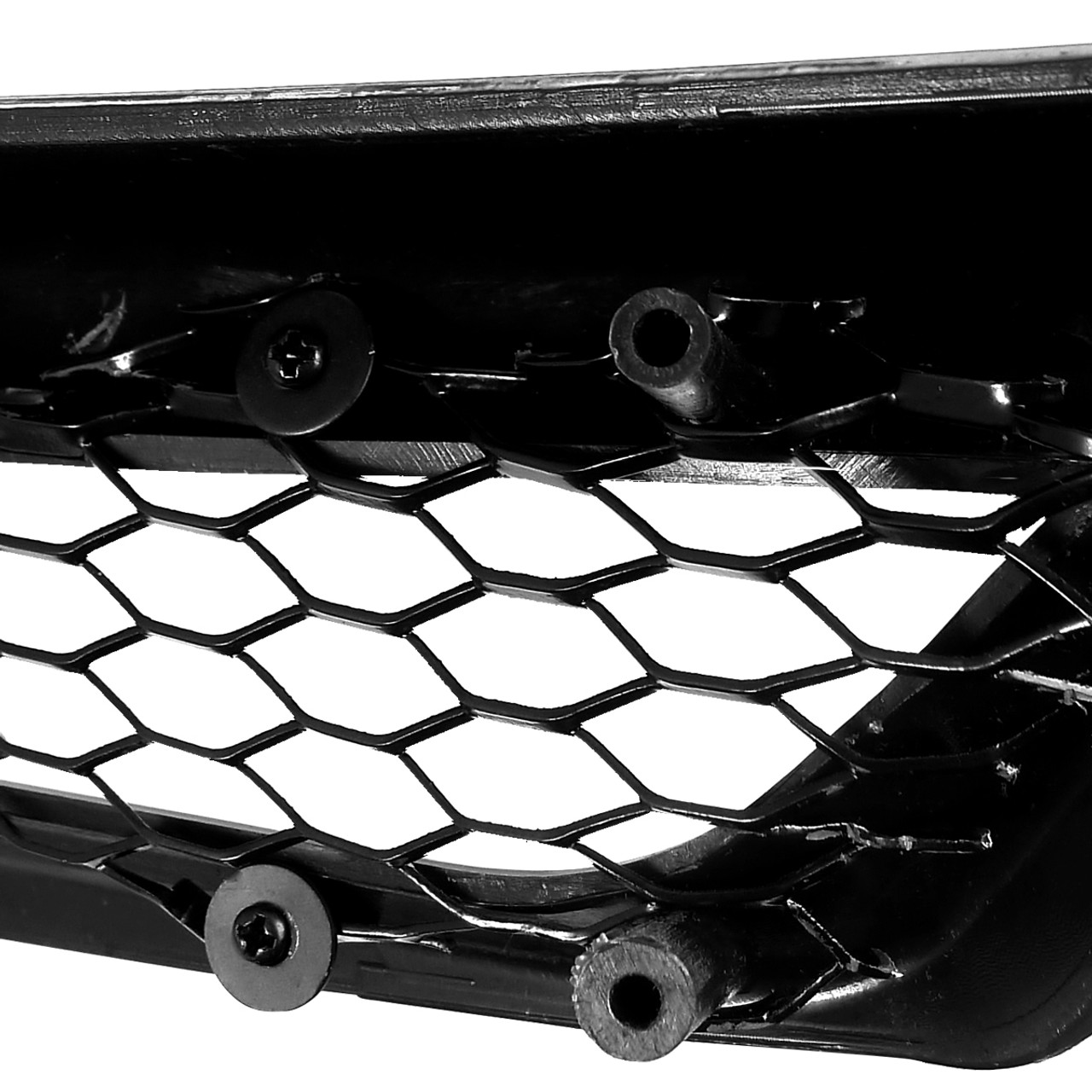 2006-2008 Honda Civic Coupe Si TR Style Black ABS Mesh Grille