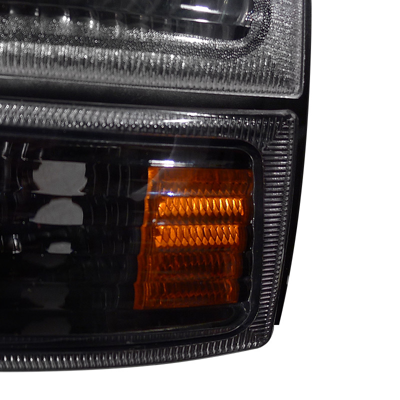 EAGLE EYES Diamond Crystal Headlights + Corner Lights For Ford Ranger 1998-2000 – Clear