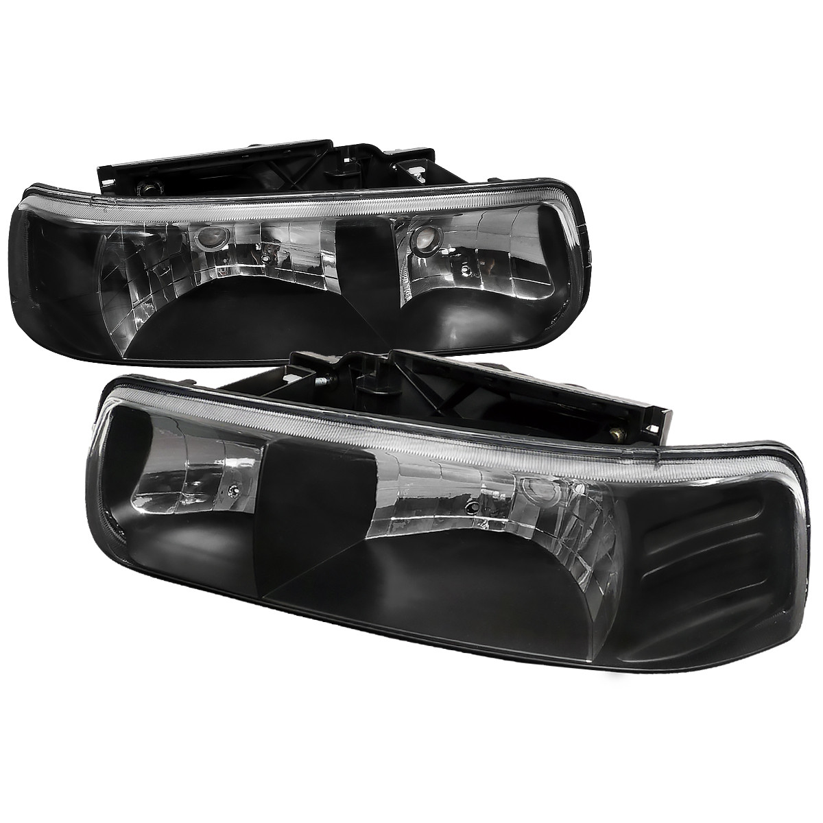 Headlights Set For 99-06 Chevrolet Silverado Chevy Tahoe Suburban