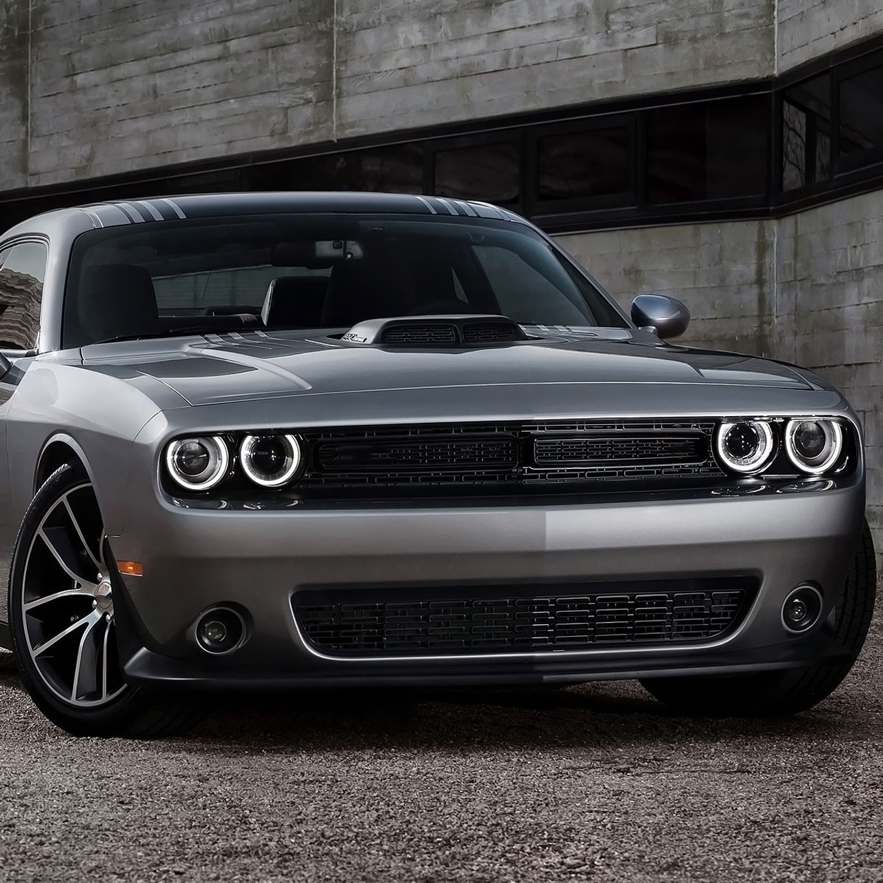 2015-2020 Dodge Challenger Dual Halo D2H Xenon Projector