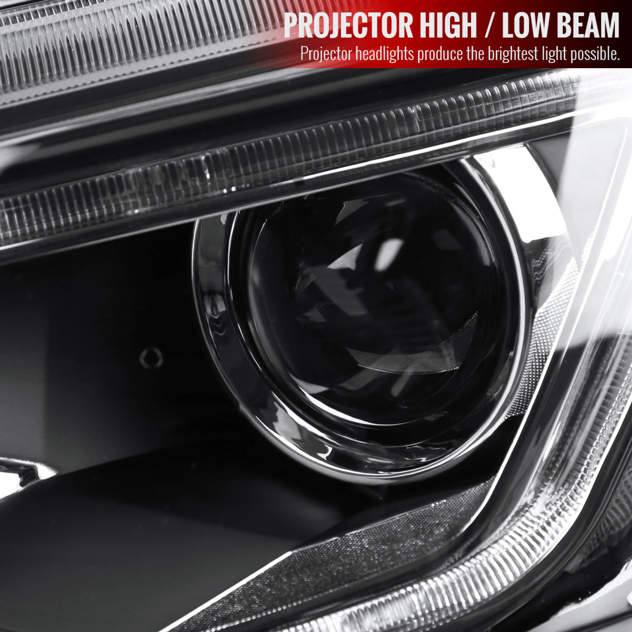 2008-2017 Mitsubishi Lancer/EVO X Projector Headlights w/ LED