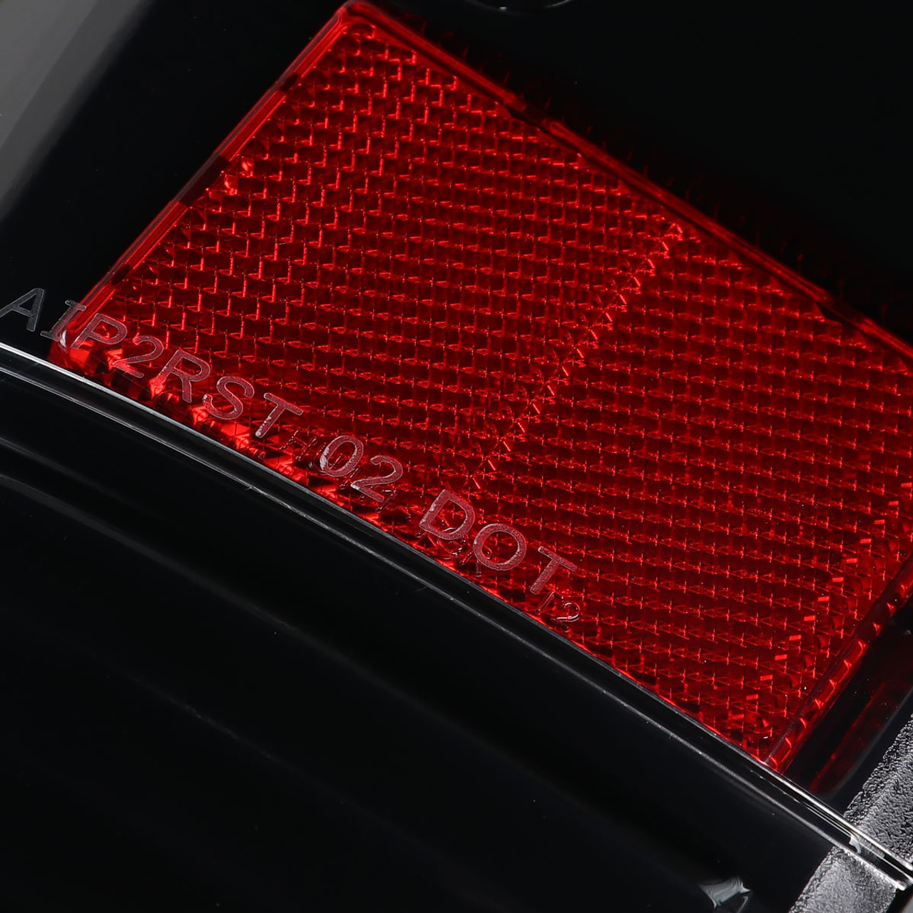 2007-2009 Dodge RAM 1500/2500/3500 Red C-Bar LED Tail Lights (Jet